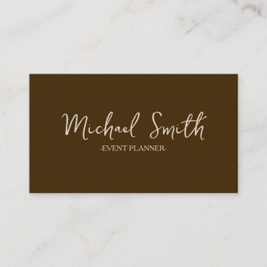 パーソナライズされたカスタムミニマルモダンQRコードロゴ 名刺 (正面)