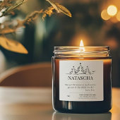 パーソナライズされたカスタムメッセージ スクエアシール