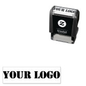 パーソナライズされたカスタム会社ロゴスタンプテンプレート セルフインキングスタンプ (インサイチュ)