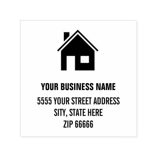 パーソナライズされたカスタム住所の手書きスタンプ セルフインキングスタンプ (デザイン)