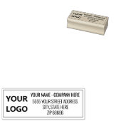 パーソナライズされたカスタム住所 ラバースタンプ (押印)