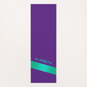 パーソナライズされたカスタム作成 – テンプレートエリザベス2 ヨガマット (正面)