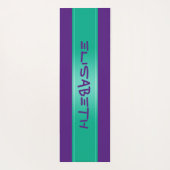 パーソナライズされたカスタム作成 – テンプレートエリザベス2 ヨガマット (裏面)