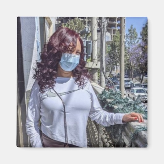 パーソナライズされたカスタム光磁石 マグネット (正面)