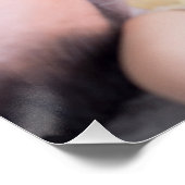 パーソナライズされたカスタム写真お気に入りの画像 ポスター (コーナー)