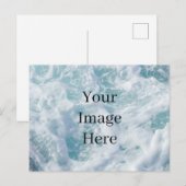 パーソナライズされたカスタム写真と文字 ポストカード (正面/裏面)