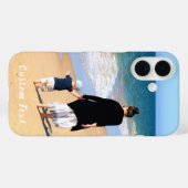 パーソナライズされたカスタム写真と文字iPhoneケース Case-Mate iPhoneケース (裏面 (横))