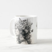 パーソナライズされたカスタム写真の追加 コーヒーマグカップ (正面左)