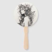 パーソナライズされたカスタム写真の追加 ハンドファン (裏面)