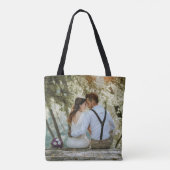 パーソナライズされたカスタム写真両面 トートバッグ (裏面)