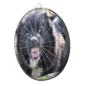 パーソナライズされたカスタム写真独自の作成 ダーツボード (正面右)