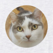 パーソナライズされたカスタム写真織物服 ラベル (デザイン1)