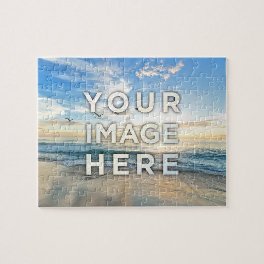 パーソナライズされたカスタム写真 ジグソーパズル (横)