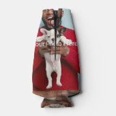 パーソナライズされたカスタム写真 ボトルクーラー (裏面)