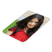 パーソナライズされたカスタム写真 マグネット (左側)