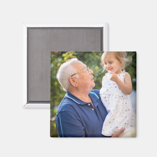 パーソナライズされたカスタム写真 マグネット (正面/裏面)