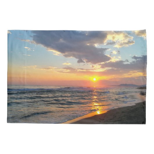 パーソナライズされたカスタム写真 枕カバー (裏面)