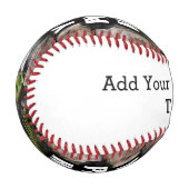 パーソナライズされたカスタム写真 野球ボール (正面左)