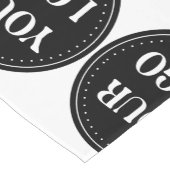 パーソナライズされたカスタム卒業祝い ショートテーブルランナー (コーナー)