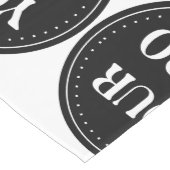 パーソナライズされたカスタム卒業祝い ミディアムテーブルランナー (コーナー)