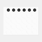 パーソナライズされたカスタム卒業祝い ラベル (シート)