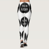 パーソナライズされたカスタム卒業祝い レギンス (裏面)