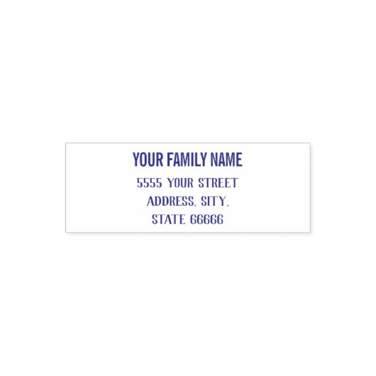 パーソナライズされたカスタム名差出人住所スタンプ セルフインキングスタンプ (デザイン)