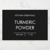 パーソナライズされたカスタム団体や組織ストレージ製品 フードラベル (シングルラベル)