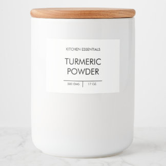 パーソナライズされたカスタム団体や組織ストレージ製品 フードラベル