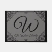 パーソナライズされたカスタム変更可能ドアマット ドアマット (正面)