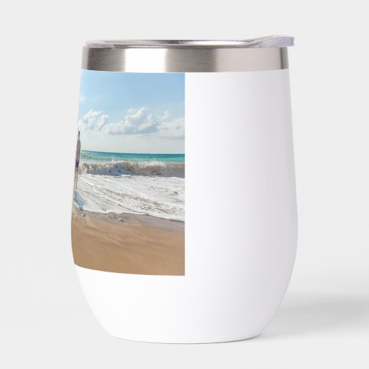 パーソナライズされたカスタム家族の写真 (左面)