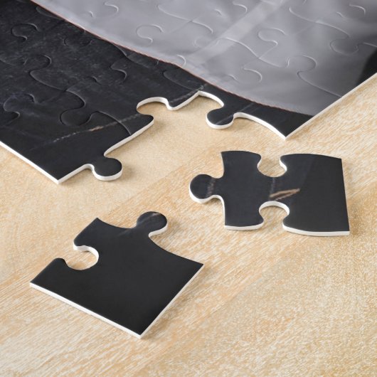 パーソナライズされたカスタム家族の写真 ジグソーパズル (側面)