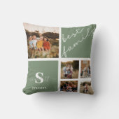 パーソナライズされたカスタム引用文 クッション (正面)