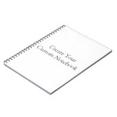 パーソナライズされたカスタム手帳 ノートブック (左側)