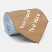 パーソナライズされたカスタム文字ネックタイ ネクタイ (ロール)