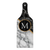 パーソナライズされたカスタム文字モノグラム切断板 カッティングボード (正面)