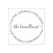 パーソナライズされたカスタム文字ユニーク ラバースタンプ (インプリント)