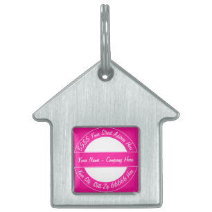 パーソナライズされたカスタム文字名ペット用名札テンプレート ペットネームタグ