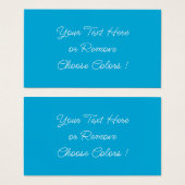 パーソナライズされたカスタム文字色の好意またはギフトラベル (正面&裏面)