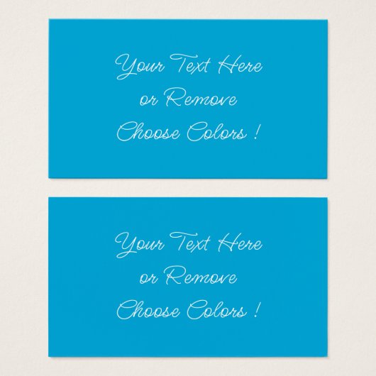 パーソナライズされたカスタム文字色の好意またはギフトラベル (正面&裏面)