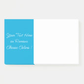 パーソナライズされたカスタム文字青Post-it®注記 ポストイット (正面)