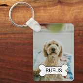 パーソナライズされたカスタム文字 キーホルダー (正面)