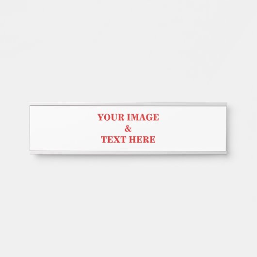 パーソナライズされたカスタム文字 サインプレート (正面)