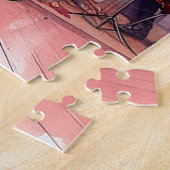 パーソナライズされたカスタム文字 ジグソーパズル (側面)