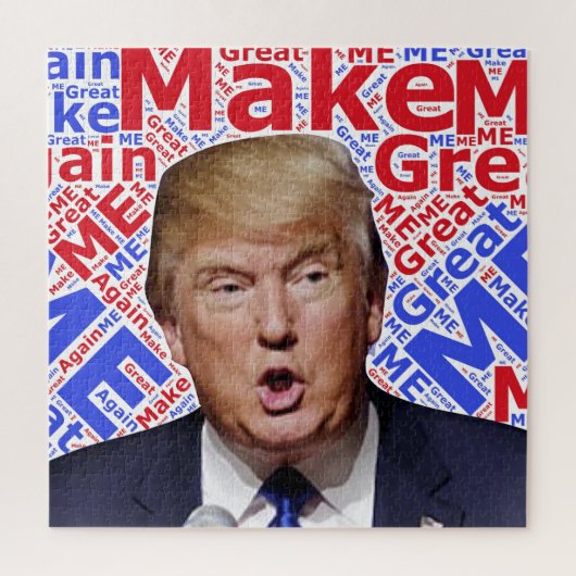 パーソナライズされたカスタム文字 ジグソーパズル (縦)