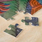 パーソナライズされたカスタム文字 ジグソーパズル (側面)