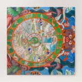 パーソナライズされたカスタム文字 ジグソーパズル (横)