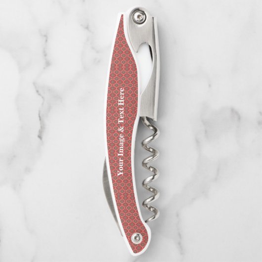 パーソナライズされたカスタム文字 ソムリエナイフ (裏面)