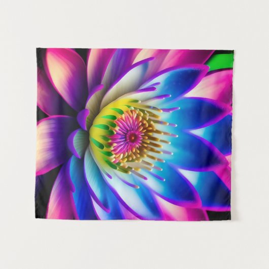 パーソナライズされたカスタム文字 タペストリー (正面(横))