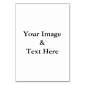 パーソナライズされたカスタム文字 テーブルナンバー (正面)